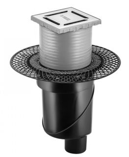 Душевой трап Berges Platz Norma 091058 10см хром глянец